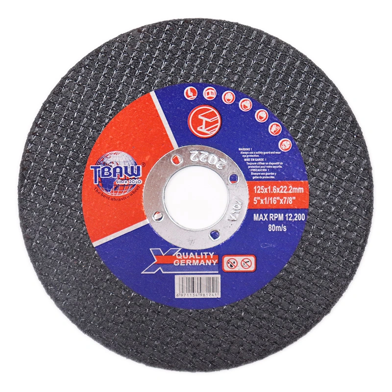 Specially Developed Cutting Metal 5inch Cut off Wheel Professional Manufacture